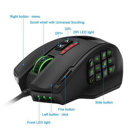 Mouse Gaming RGB Pro