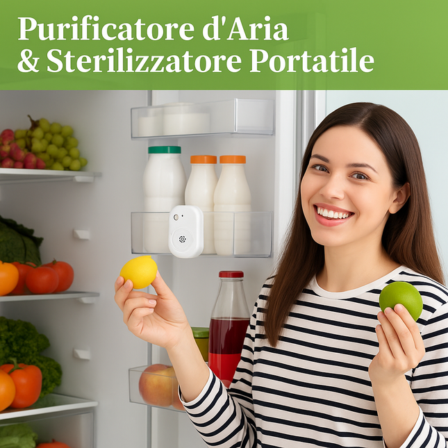 Purificatore d'aria mini - frigorifero
