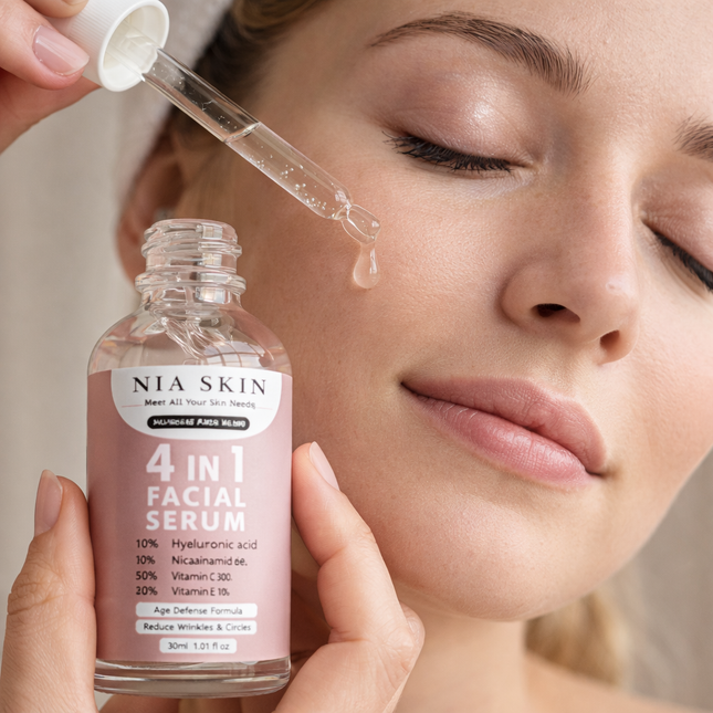 Skincare Anti-Aging Anti-Wrinkle Whitening Facial Serum