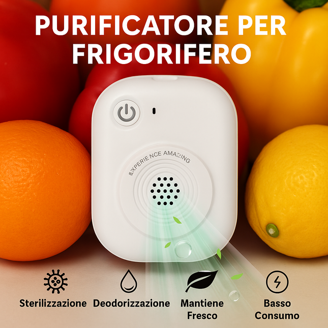 Purificatore d'aria mini - frigorifero