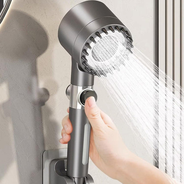 DOCCIA con MASSAGGIO e Vaporizzatore - Filtro ANTICALCARE ALTA PRESSIONE 3 Getti